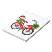 xmas-fiets notitieblok (Gedraaid)