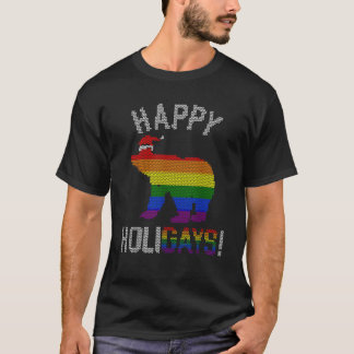 Xmas Gay Beer Shirt Gay Pap Paar Lelijk Kerst
