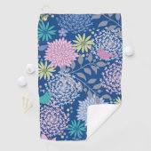 Xmas Gift Floral 60th Birthday Golfhanddoek (Insitu)