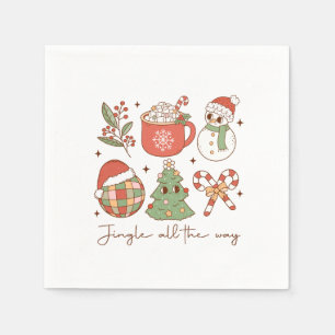 Xmas Gift Jingle helemaal Servet