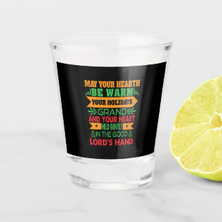 Xmas Gift May Your Hearth Be Warm Shot Glas