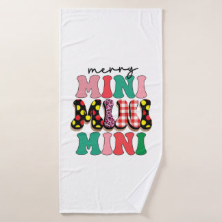 Xmas Gift Merry Mimi Badhanddoek