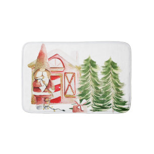 XMAS Gnome Design 2 Badmat