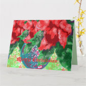 Xmas Greeting Card : Christmas Feeling Kaart (Gele Bloem)