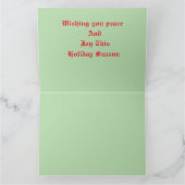 Xmas Greeting Card : Christmas Feeling Kaart (Binnen)