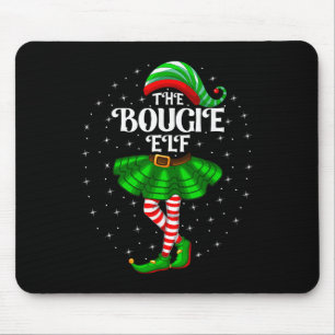 Xmas Group Matching Vrouwen Meisjes De Bougie Elf Muismat