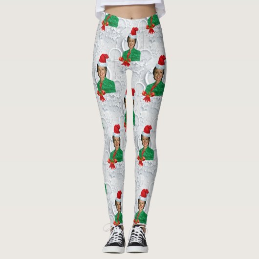 xmas Hillary clinton leggings de Noël (Devant)