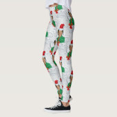 xmas Hillary clinton leggings de Noël (Gauche)