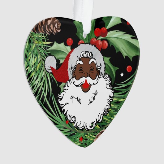 xmas holly black santa claus (devant)
