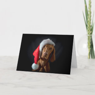 Xmas Kaart / Kerst Kaart "Magyar Vizsla"