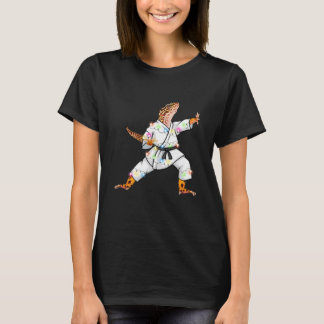 Xmas Leopard Gecko-kerstlampjes T-shirt