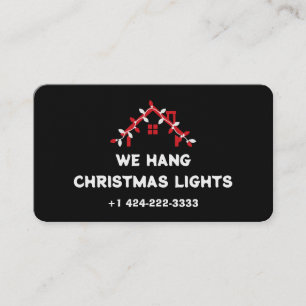 💡 Xmas Lichtinstallatie Visitekaartje