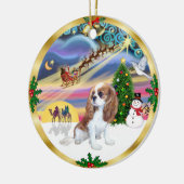 Xmas Magic - Blenheim Cavalier Keramisch Ornament (Links)