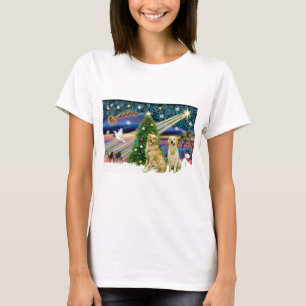 Xmas Magic-Gouden-Paar T-shirt