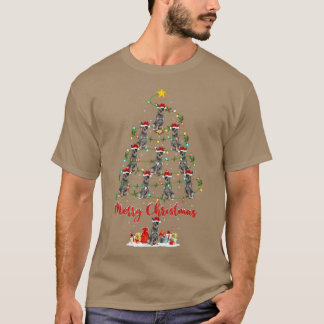 Xmas Matching Santa Australian Cattle Dog Christma T-shirt