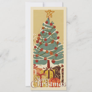 Xmas Motief, met Cadeaus Onder de Kerstboom