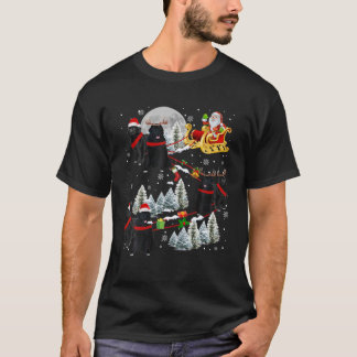 Xmas Newfoundland Sledge Christmas Sledge Santa Do T-shirt