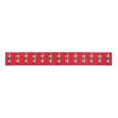 Xmas Nutcrackers Grosgrain Lint (Voorkant)