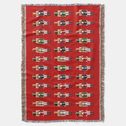 Xmas Nutkraker Speelgoed soldaten Deken (Voorkant Verticaal)