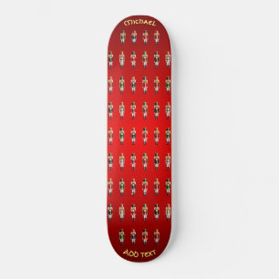 Xmas Nutkraker Speelgoed soldaten Skateboard