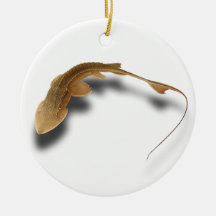 >XMAS ORNAMENT -STURGEON FISH-REAL SHOVELNOSE
