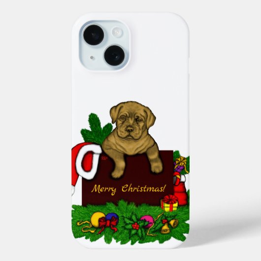 XMas Puppy Case-Mate iPhone Case (Achterkant)