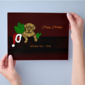 XMas Puppy Flyer (Hand)