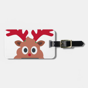xmas render poo emoji bagagelabel