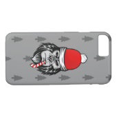 xmas santa claus gorilla Case-Mate iPhone case (Achterkant (Horizontaal))