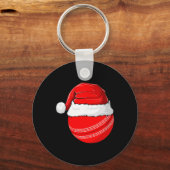 Xmas Santa Hat Christmas Cricket Sleutelhanger (Voorkant)