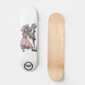 Xmas Santa witch Skateboard (Voorkant)