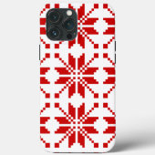Xmas Snowflake-kerstpatroon Case-Mate iPhone Case (Achterkant)