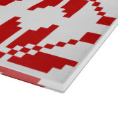 Xmas Snowflake-kerstpatroon Snijplank (Hoek)