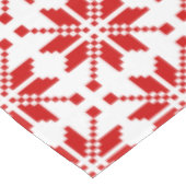 Xmas Snowflake-kerstpatroon Tafelkleed (Gekanteld)