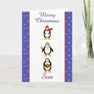 Xmas Son-wenskaart Feestdagen Kaart