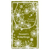 Xmas Splash Gift Bag Klein Cadeauzakje (Achterkant)