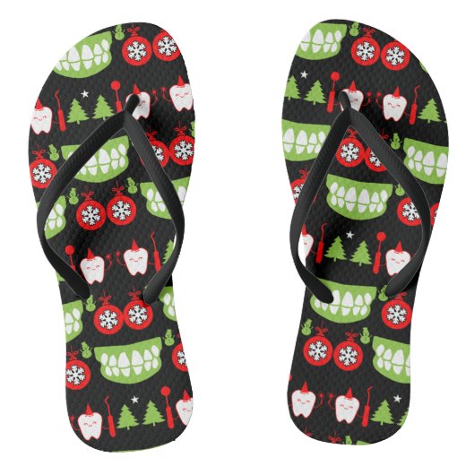 Xmas Tandarts Cadeaus Teenslippers (Voetbed)