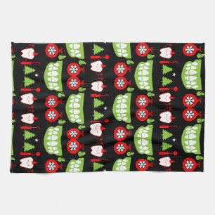 Xmas Tandarts Cadeaus Theedoek