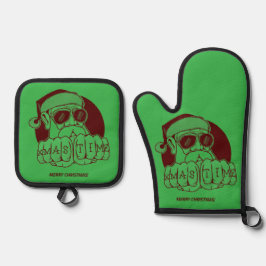 Xmas Time Potholder Set