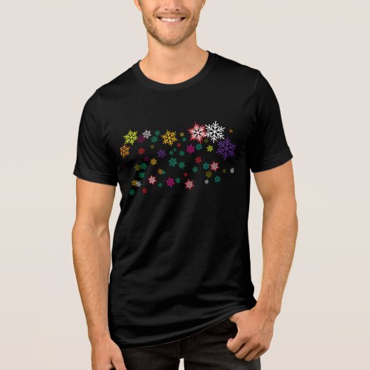 Xmas Tri-Blend Shirt (Voorkant)
