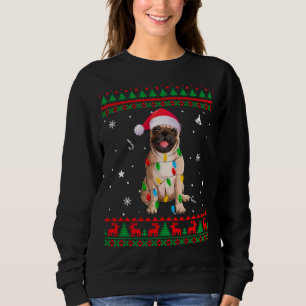 Xmas Ugly Sweater kerstlampjes Hondenliefhebber