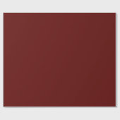 Xmas Wine Solid Color Cadeaupapier (Vlak)