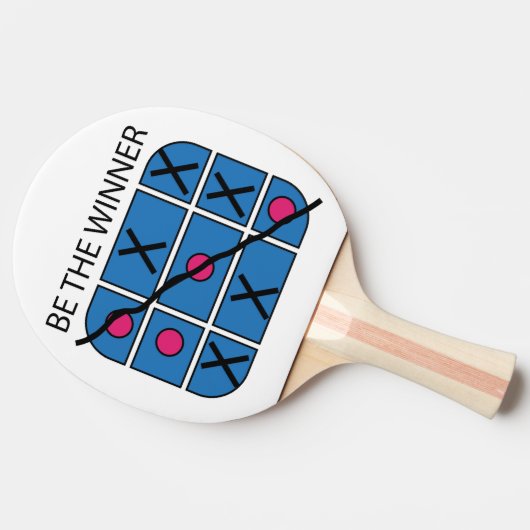 XO DE WINNER TAFELTENNISBATJE (Zijkant)