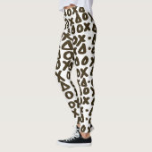XO geometric marker marks Leggings (Links)