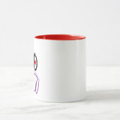 XO Hearts Valentijnsdag Coffee Mok Design (Midden)
