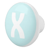 XO keramische knop (X) - Kies uw kleur! (Rechts)