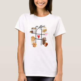 XO Koffie en zoete lekkernijen T-shirt