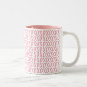xo Love Mug   Saint Valentin Mème Slogan Pink Mug
