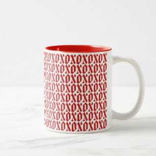 xo Love Mug   Saint Valentin Mème Slogan Red Mug