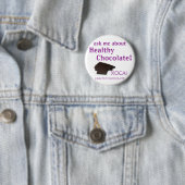 XOCAI Healthy Chocolate Ronde Button 5,7 Cm (In situ)